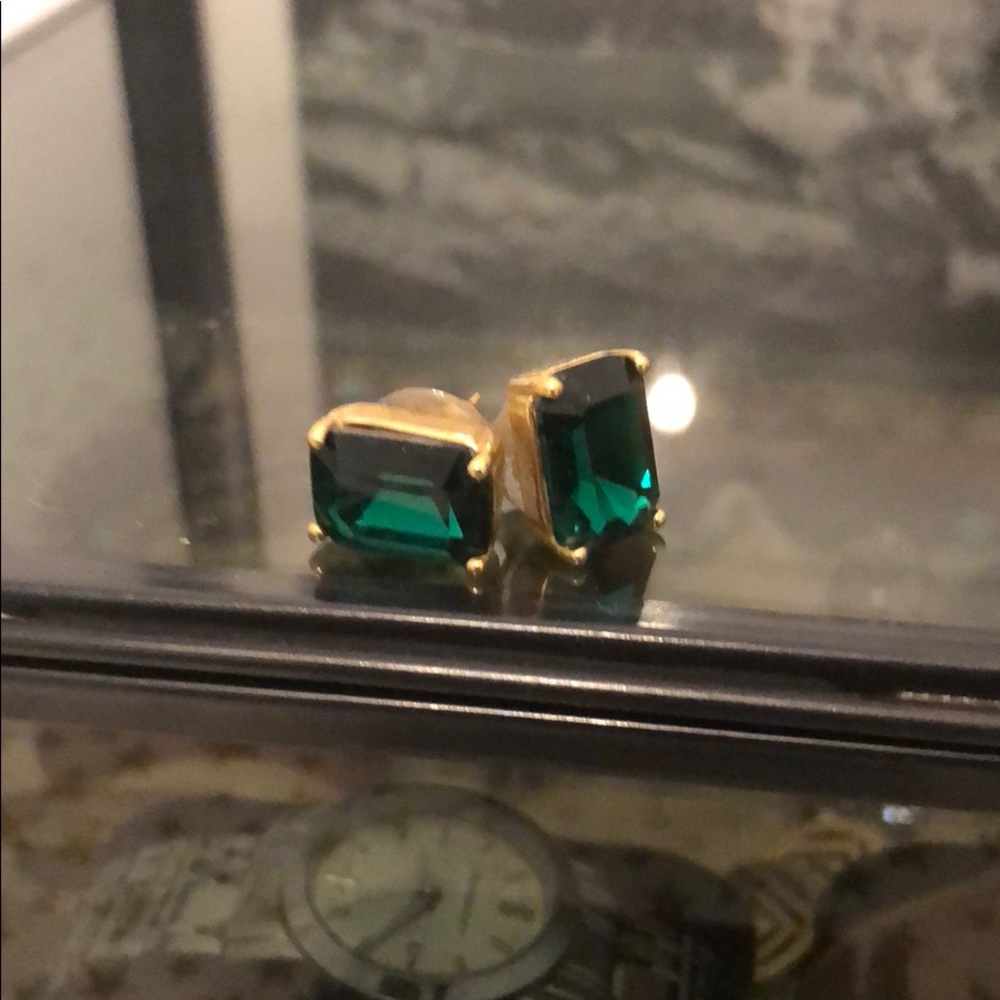 Kate Spade Emerald Earrings